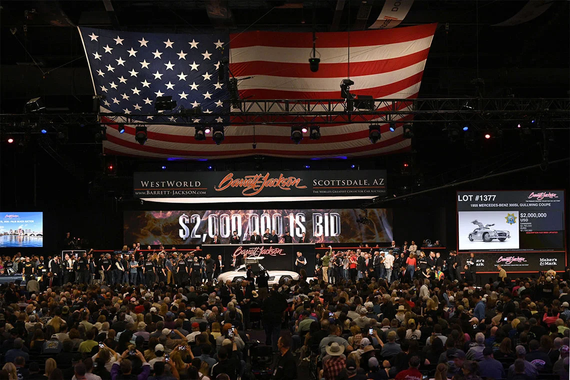 Collector Car Auction Tops $191 Million